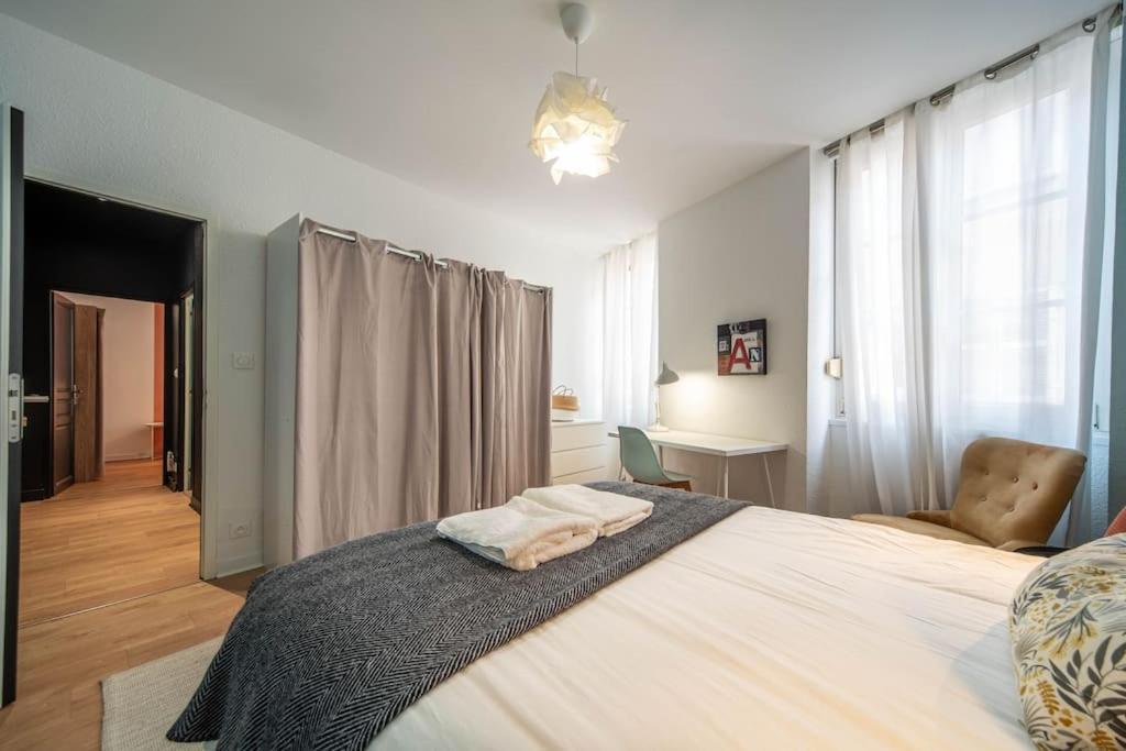 Macon Cozy / Appartement Central 100M² / 8 Pers Екстериор снимка