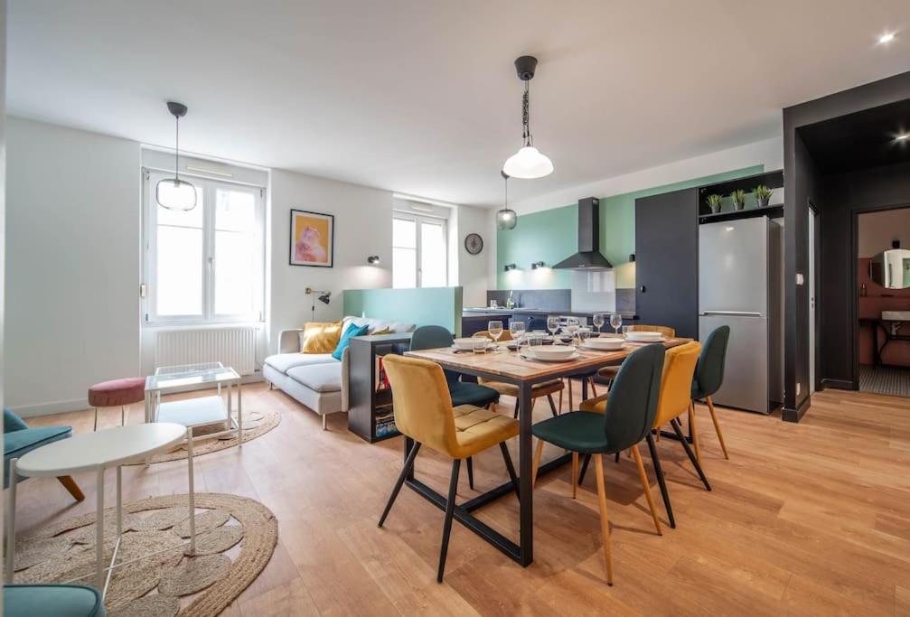 Macon Cozy / Appartement Central 100M² / 8 Pers Екстериор снимка