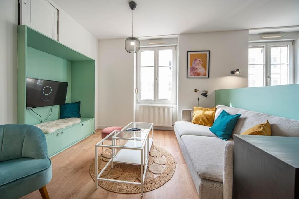 Macon Cozy / Appartement Central 100M² / 8 Pers Екстериор снимка